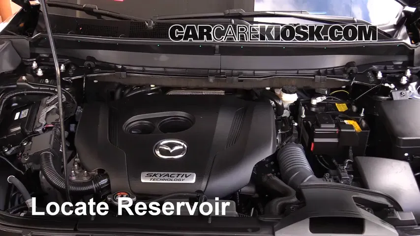 2016 Mazda CX-9 Sport 2.5L 4 Cyl. Turbo Windshield Washer Fluid